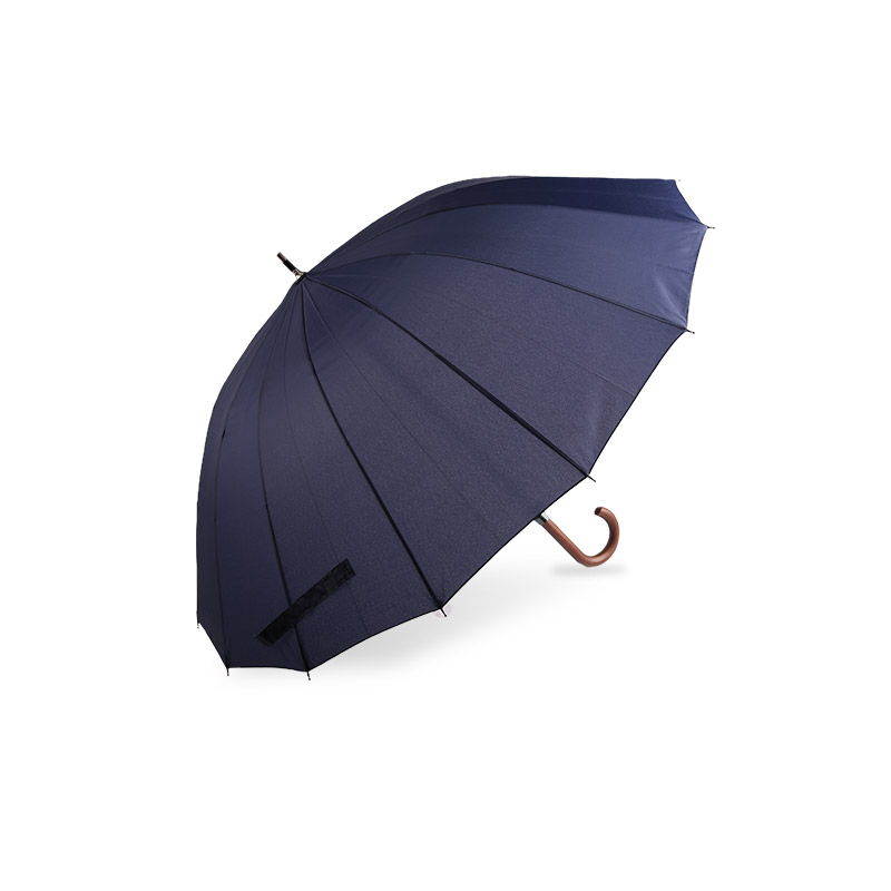 Dome Pure Manual ligneum manubrium Pongee umbellae rectae-0E6B0247