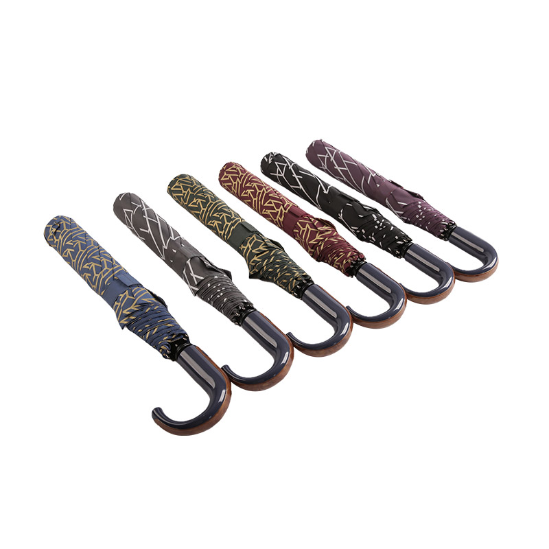 Patterns geometrica Pongee duplex umbella 0E6B0412