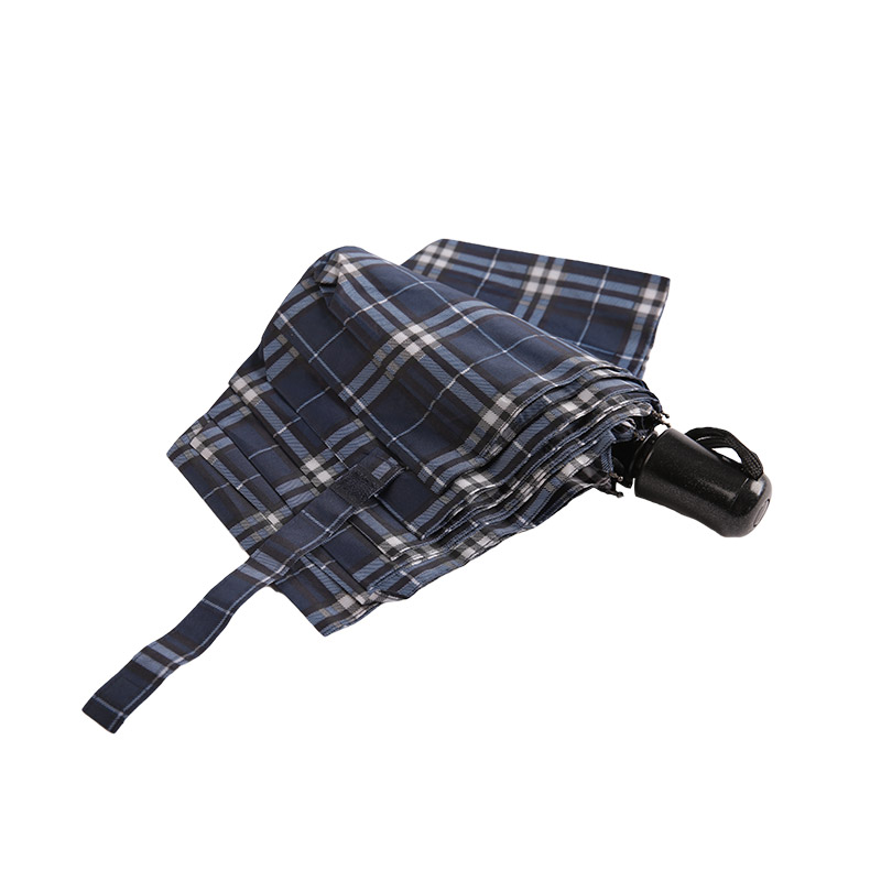 Striata cancellos Shrink Pongee triplex umbella-0E6B0432