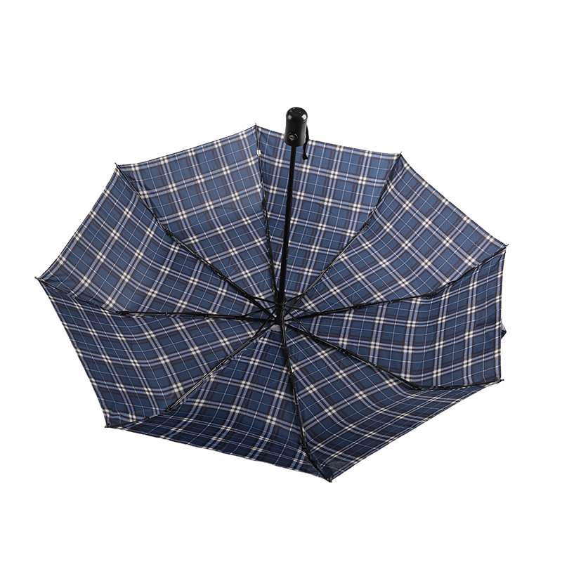 Striata cancellos Shrink Pongee triplex umbella-0E6B0432