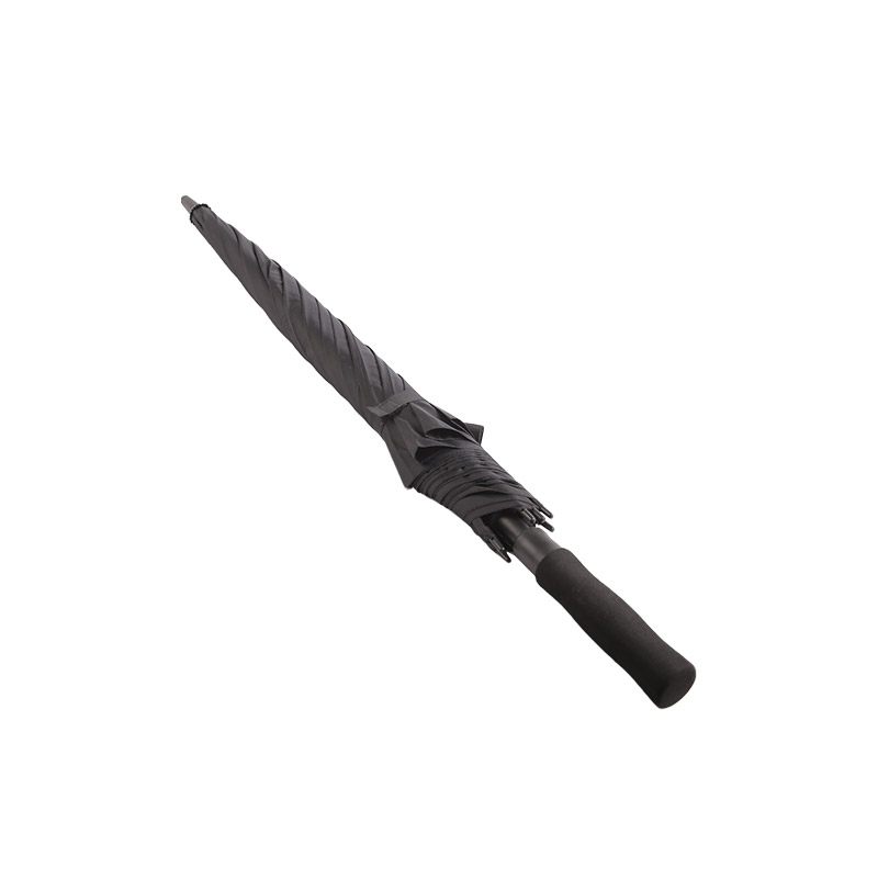 Mature Men Black Pongee Golf umbella-0E6B0716